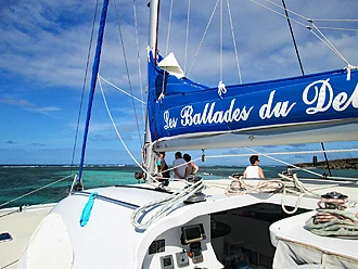 Bootsfahrt • Catamaran du Delphis